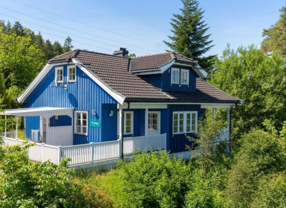 Blue House Brevik Porsgrunn Διαμέρισμα Εξωτερικό φωτογραφία
